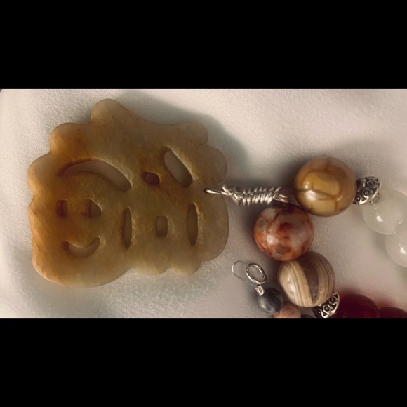 108 Bead MALA Prayer Necklace Gemstone Handmade - Picture 16 of 16